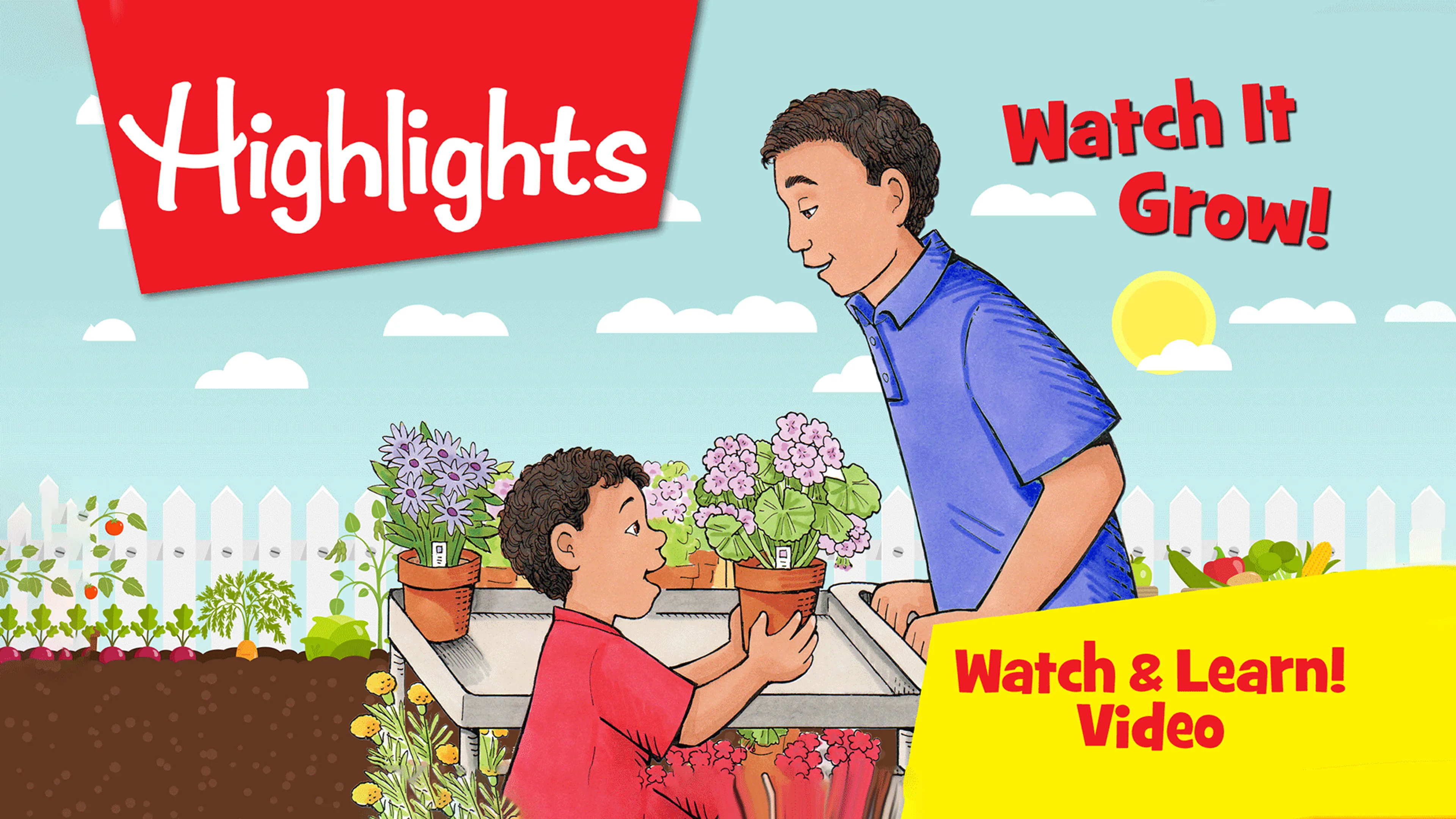 Highlights Watch & Learn!: Watch It Grow! poster